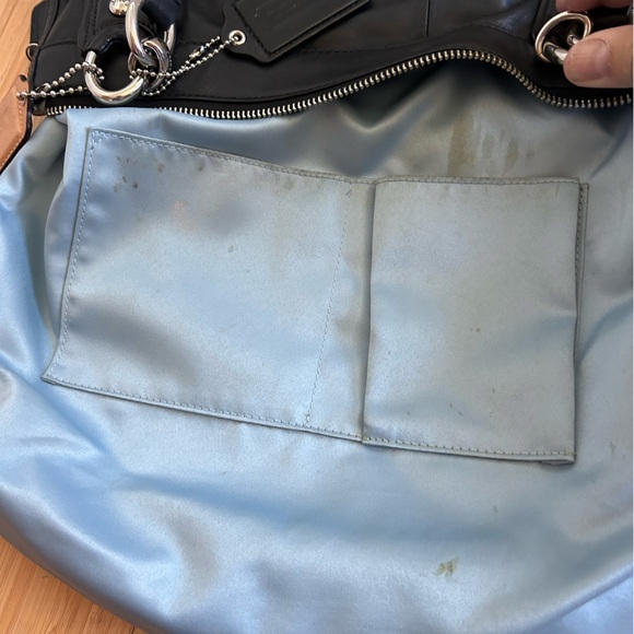 Black Coach Kristen Shoulder Bag - Picture 4 of 8